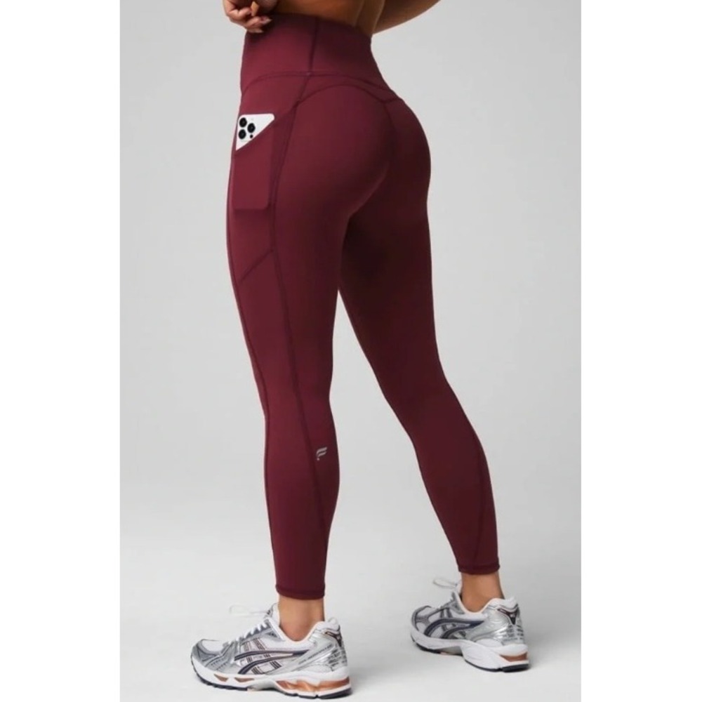 Fabletics Oasis High-Waisted Legging Merlot Red XXL 1X LG2041749-6932-17070